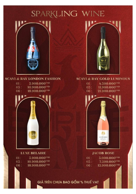 SPARKLING WINE